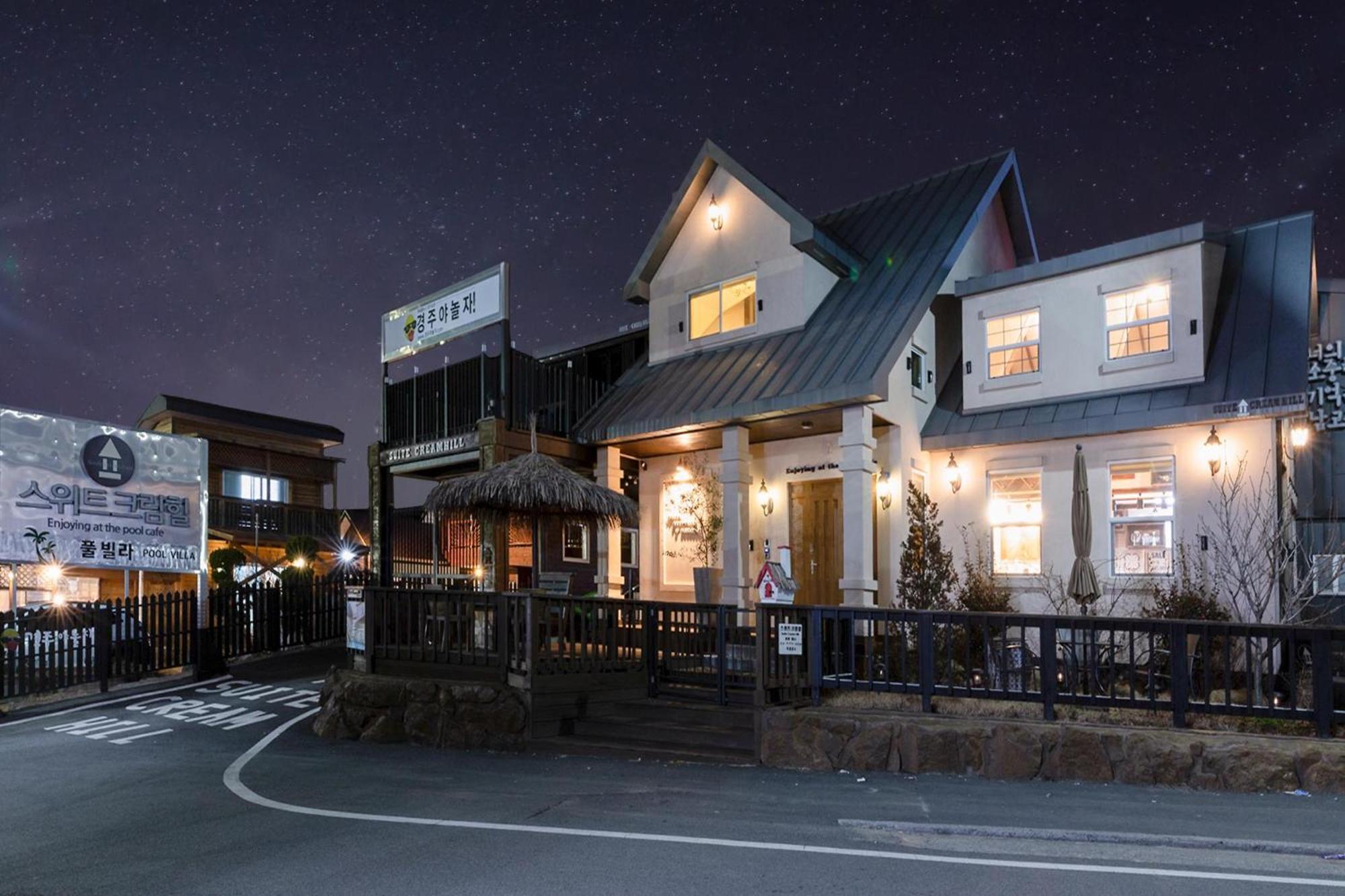 Gyeongju Sweetcreamhill Pension Exterior foto